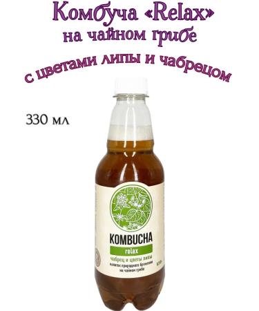 Absolute Nature Combuche Relax - tea mushroom with linden and thyme 3pcs *0.350l - Buy Online on GoSupps.com