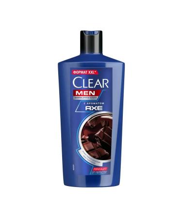 Clear Shampoo. Men against dandruff dark chocolate 650ml