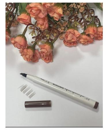 Miss Ahoo Eyebrow marker "Tattoo effect" dark brown - Buy Online on GoSupps.com