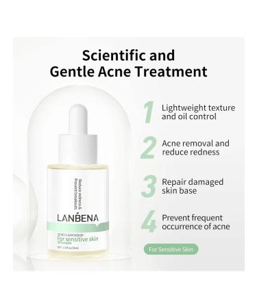 LANBENA From acne from acne set (gel+ serum+ patches) - Buy Online on GoSupps.com
