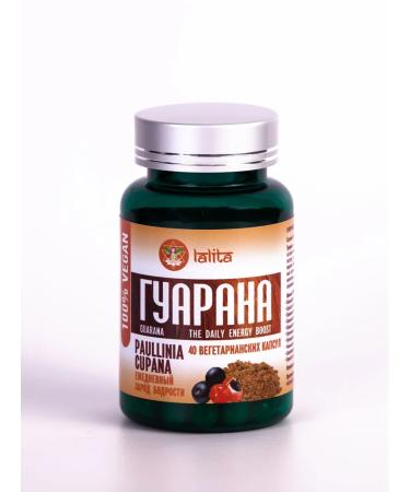 LALITA Guarana - Guarana 40 vegetarian capsules