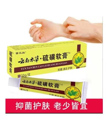 TopShopchik Pimpling cream on the face is therapeutic sulfuric ointment - Buy Online on GoSupps.com