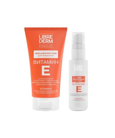 LIBREDERM Set Librider vitamin E Cream-gel for washing + cream an