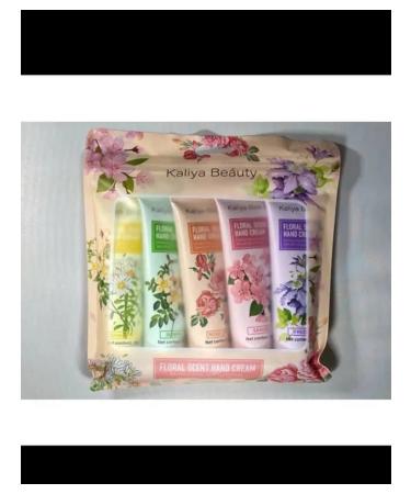 GA Beauty A set of hand creams. Rose Sakura Jasmine Chamomile Freesia