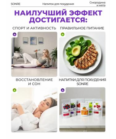SONRE Drainage drink for weight loss from edema - Buy Online on GoSupps.com