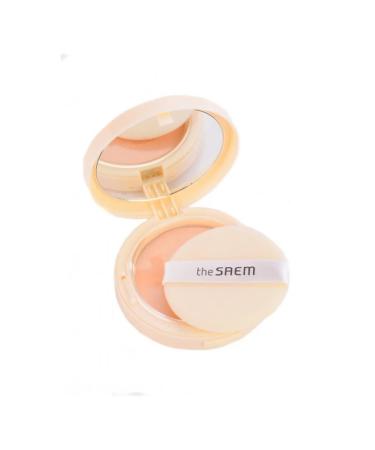 THE SAEM Compact 21 tone pink beige - Buy Online on GoSupps.com