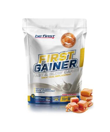 Be First Heiner FIRST Gainer 1000 G Caramel - Buy Online on GoSupps.com