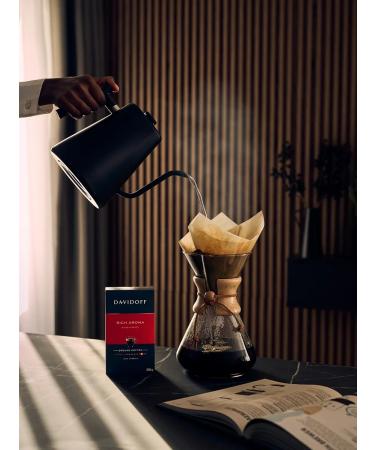 Ground Coffee Davidoff Rich Aroma 100% Arabica 250 gr - Buy Online on GoSupps.com