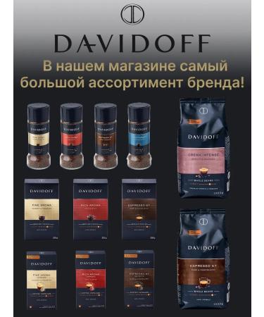 Ground Coffee Davidoff Rich Aroma 100% Arabica 250 gr - Buy Online on GoSupps.com