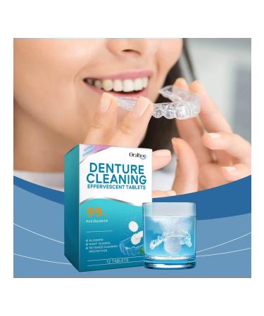 Oralhoe Effervescent tablets for denture cleaning