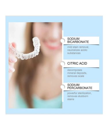 Oralhoe Effervescent tablets for denture cleaning - Buy Online on GoSupps.com