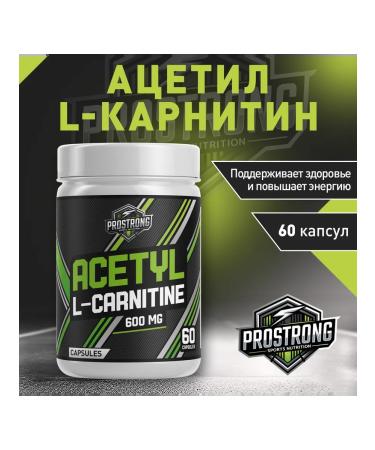 Prostrong Nutrition Acetyl L-Carnitine 600 mg 60 capsules
