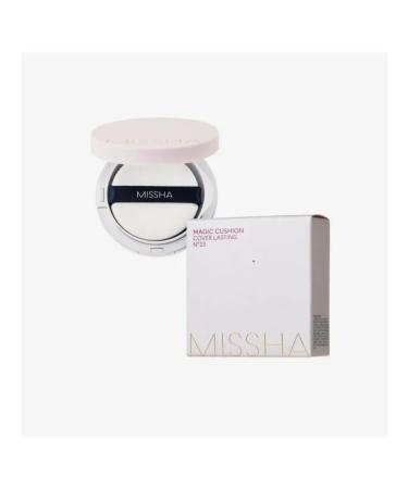MISSHA Kushon Moisturizing Magic Cushion Cover Lasting tone 23 - Buy Online on GoSupps.com