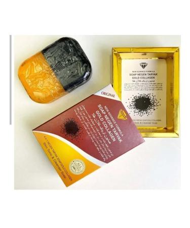 Natural Soap Soap collagen anti -aging Negen Taryak 4 in 1