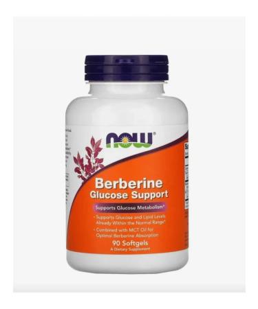 Berberin Now Berberine Glucose Support 90 Softgels