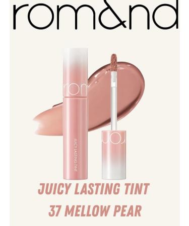ROM&ND 37 Mellow Pear Tint for the lips with a glossy effect
