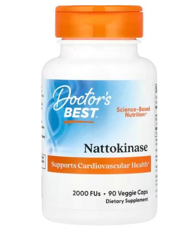 Doctor's Best NATTOKINAZ 2000 FU 90 capsules - Buy Online on GoSupps.com