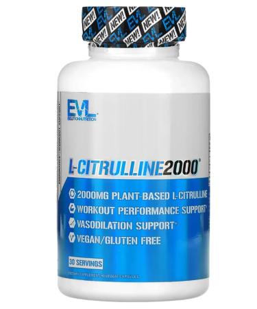 EVLution Nutrition L-Citrullin 2000 mg 30 vegan capsules