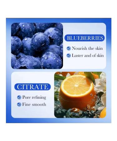 Body scrub exfoliating blueberries - Buy Online on GoSupps.com