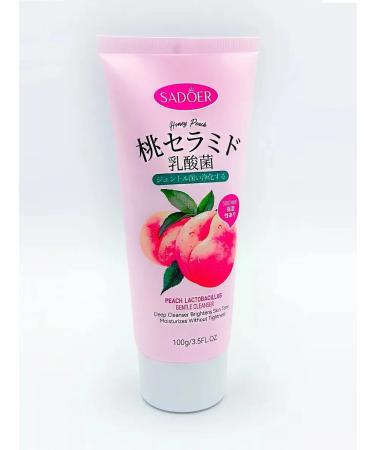 sadoer Tender foam gel for washing with peach 100 g - Buy Online on GoSupps.com