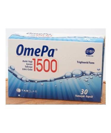 Tabila Omega 3 vitamin fish fat T rkiye Omepa 1500 - Buy Online on GoSupps.com