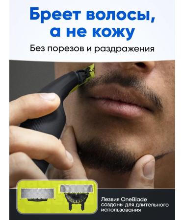 PHILIPS Brim-trimmer Oneblade Pro Qp6506 15 - Buy Online on GoSupps.com