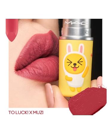 Mac Cosmetics Lipstick Matte Lipstick Macxkao Friends Ton to Luck! X Muzi - Buy Online on GoSupps.com