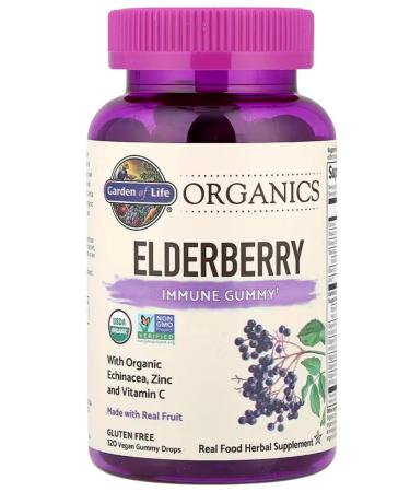 Garden of Life Organics Buzina 120 chewing tablets