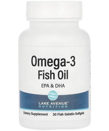 Lake Avenue Omega-3 30 softgels - Buy Online on GoSupps.com