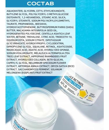 APLB Anti -aging face cream with microelars and retinol - Buy Online on GoSupps.com