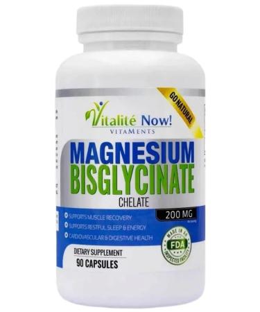Vitalite Magnesium bislycinate for the nervous system 90 capsules - Buy Online on GoSupps.com