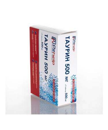 PH Pithelp Nutritional Aid Taurin 500 mg. Amino acid for energy 60 tablets