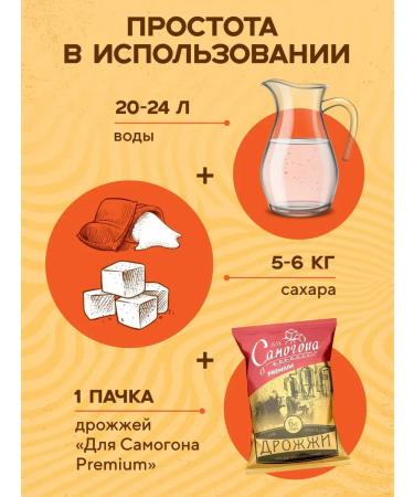 Russian haze Yeast for moonshine Premium 3 - Buy Online on GoSupps.com