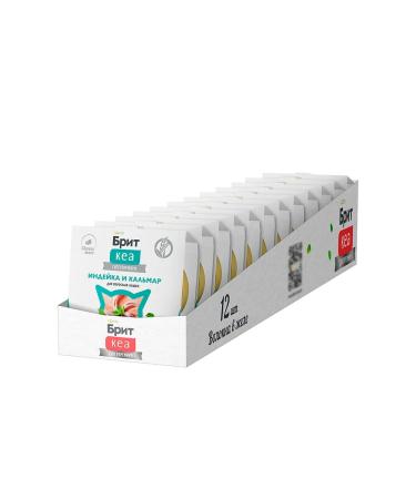 Brit Wet additional. Cat food turkey squid - 75 g x 12 pcs - Buy Online on GoSupps.com