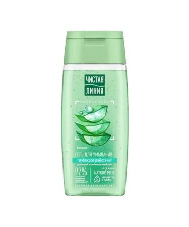 Clean line Aloe 100 ml washing gel UP 3 - Buy Online on GoSupps.com