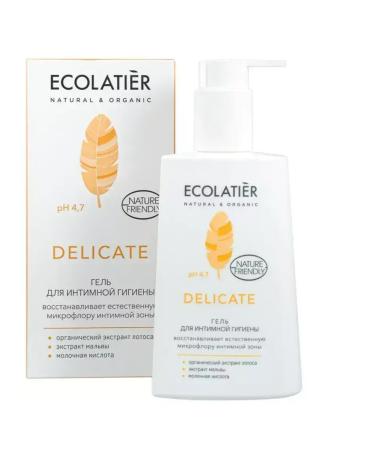 ECOLATIER Delicate intimate hygiene with 250 ml