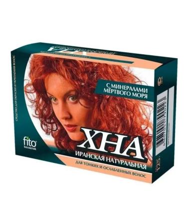 Fito cosmetics Iranian henna with minerals of the Dead Sea 2 pcs 125 g - Buy Online on GoSupps.com