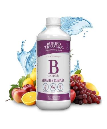 Buried Treasure Vitamin B Complex b complete 496 ml