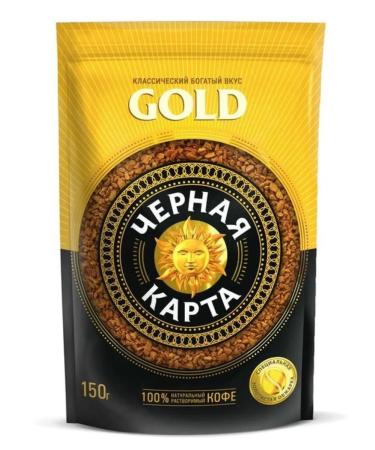 Black Card Soluble coffee Gold 150g x 6pcs - Buy Online on GoSupps.com