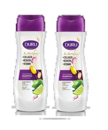 DURU Fatty hair shampoo 600ml 2 pcs