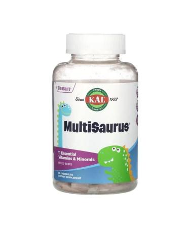 KAL Children's multivitamins multisaurus 90 tablets
