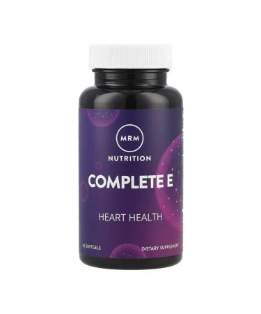 MRM Nutrition Complete E a complex with vitamin E 60 capsules