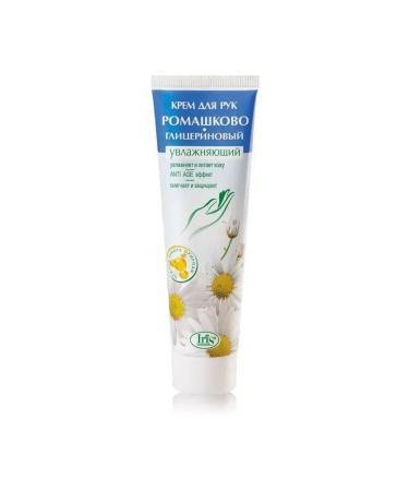 Iris Cosmetic Hand cream of chamomile-glycerin moisturizing 100 ml