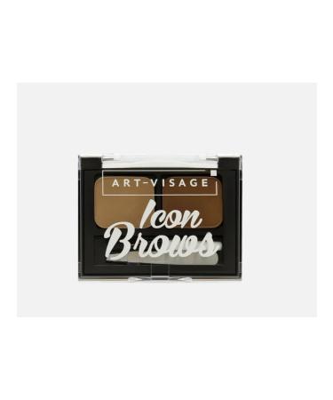 Art-Visage Double monochrome shades for eyebrows 101 - Buy Online on GoSupps.com