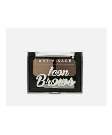 Art-Visage Double monochrome shades for eyebrows 102 - Buy Online on GoSupps.com