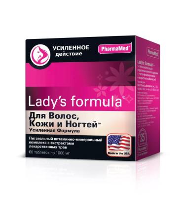 Lady's formula Ladies-s formula for hair skin and nails 60 pcs - Buy Online on GoSupps.com