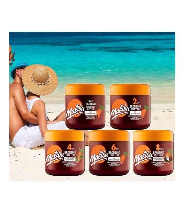 Malibu Cream oil bronzer beta karotin SPF15 UVA+UVB 300ml - Buy Online on GoSupps.com