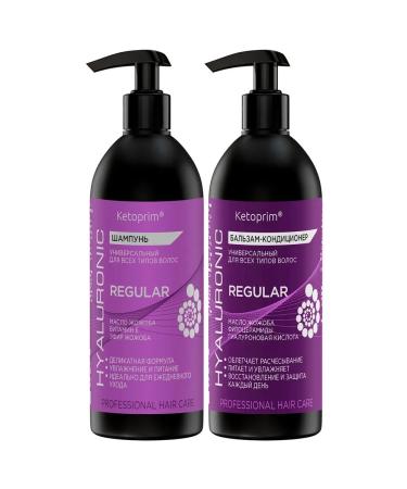 Ketoprim Regular shampoo for all hair types 500 ml - Buy Online on GoSupps.com