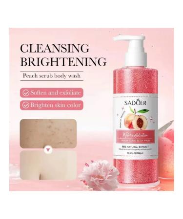 Body scrub exfoliating peach - Buy Online on GoSupps.com