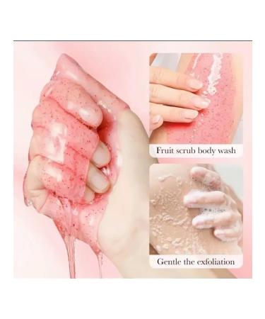 Body scrub exfoliating peach - Buy Online on GoSupps.com
